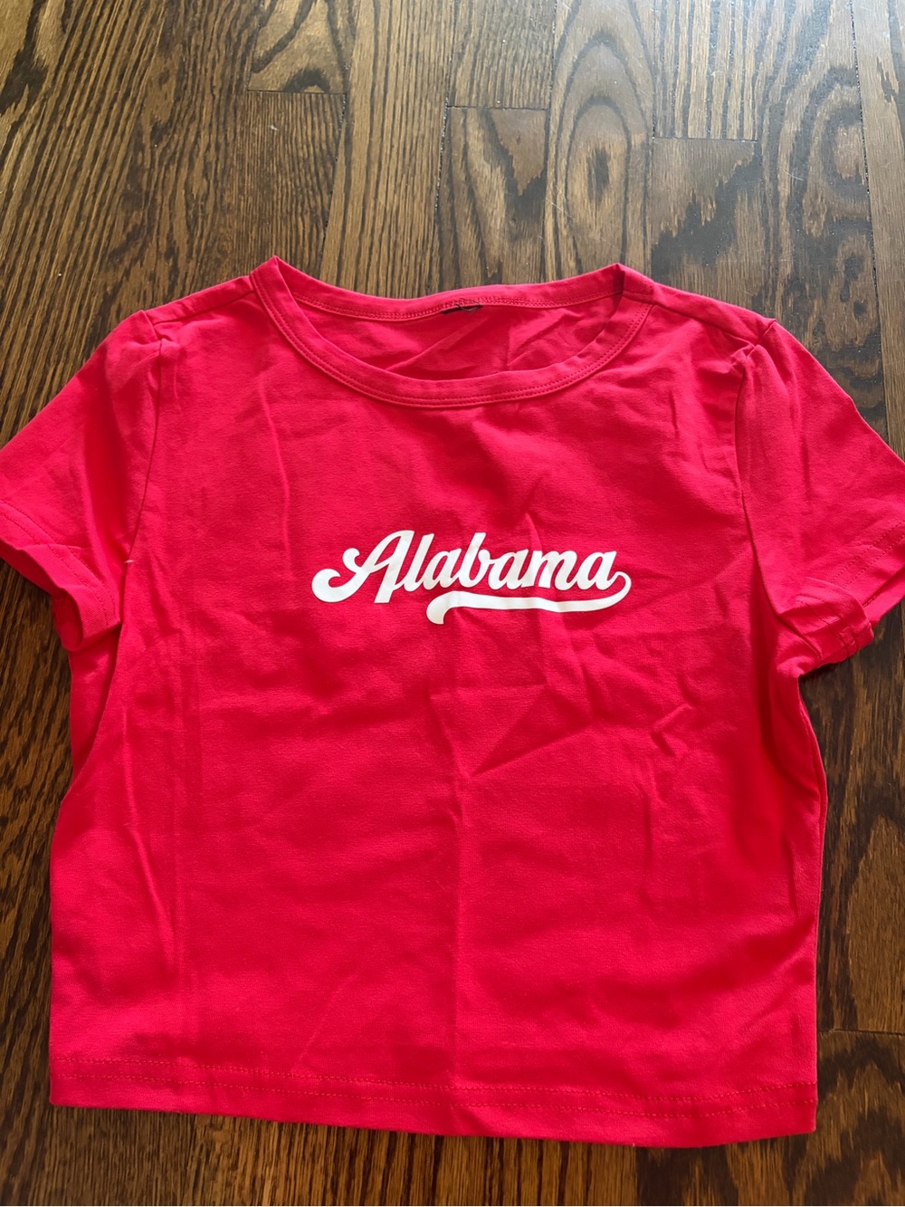 University of Alabama' Red Logo T‑Shirt
